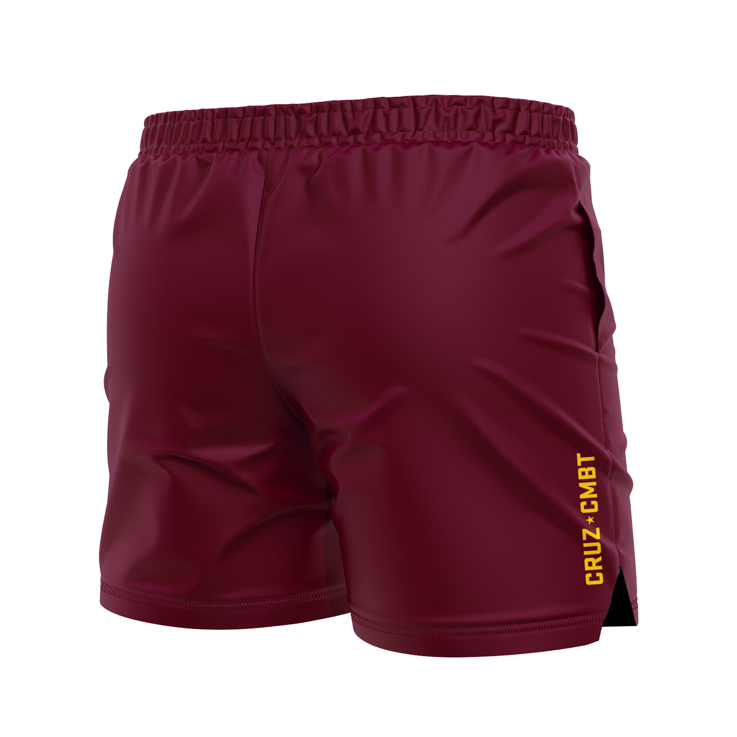 Base Collection men's FC shorts, maroon and athl. gold