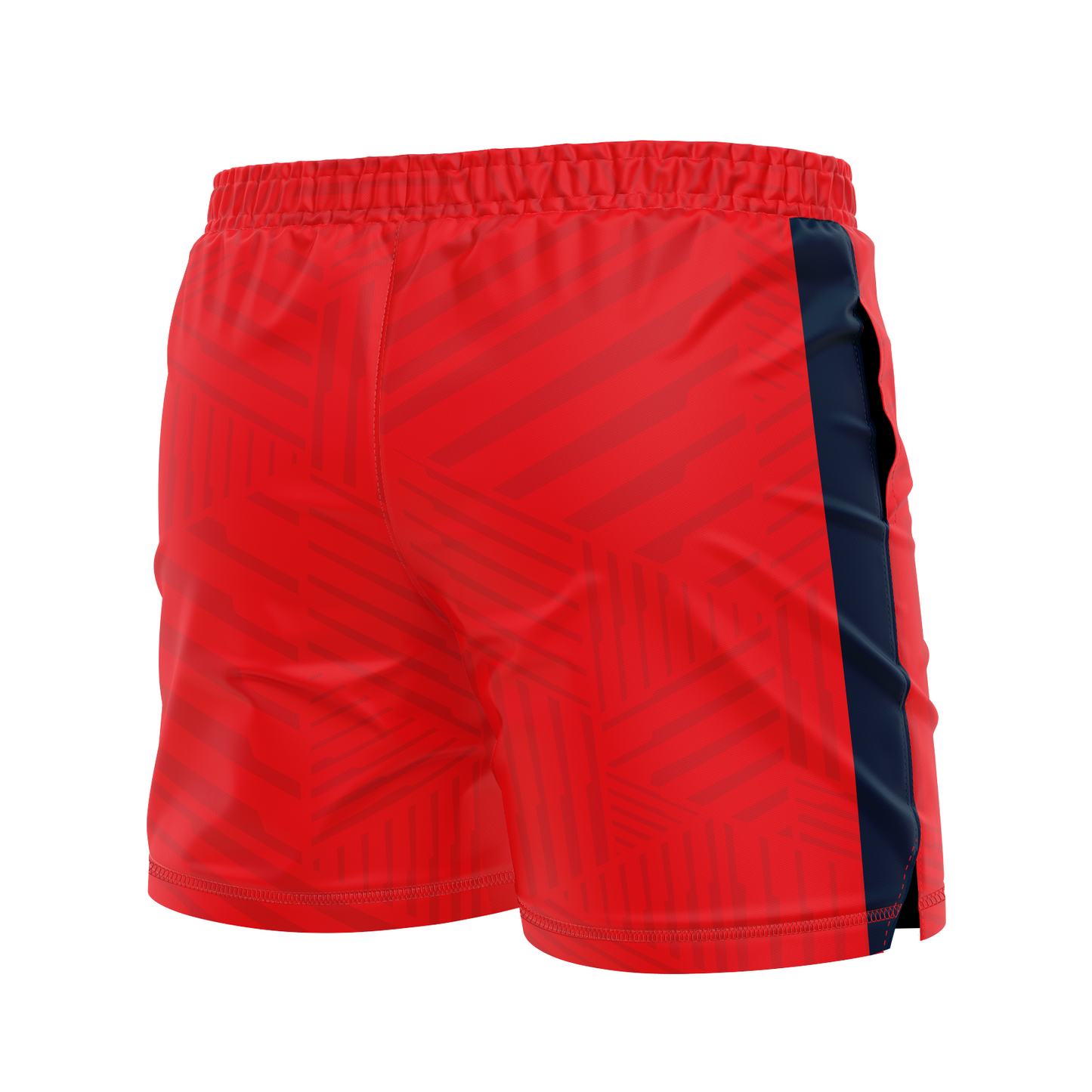 CCFC men's FC shorts Enforcers, red and navy