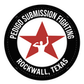 Apex Grappling bjj gi patch Pedigo Circle Rockwall, red white and black