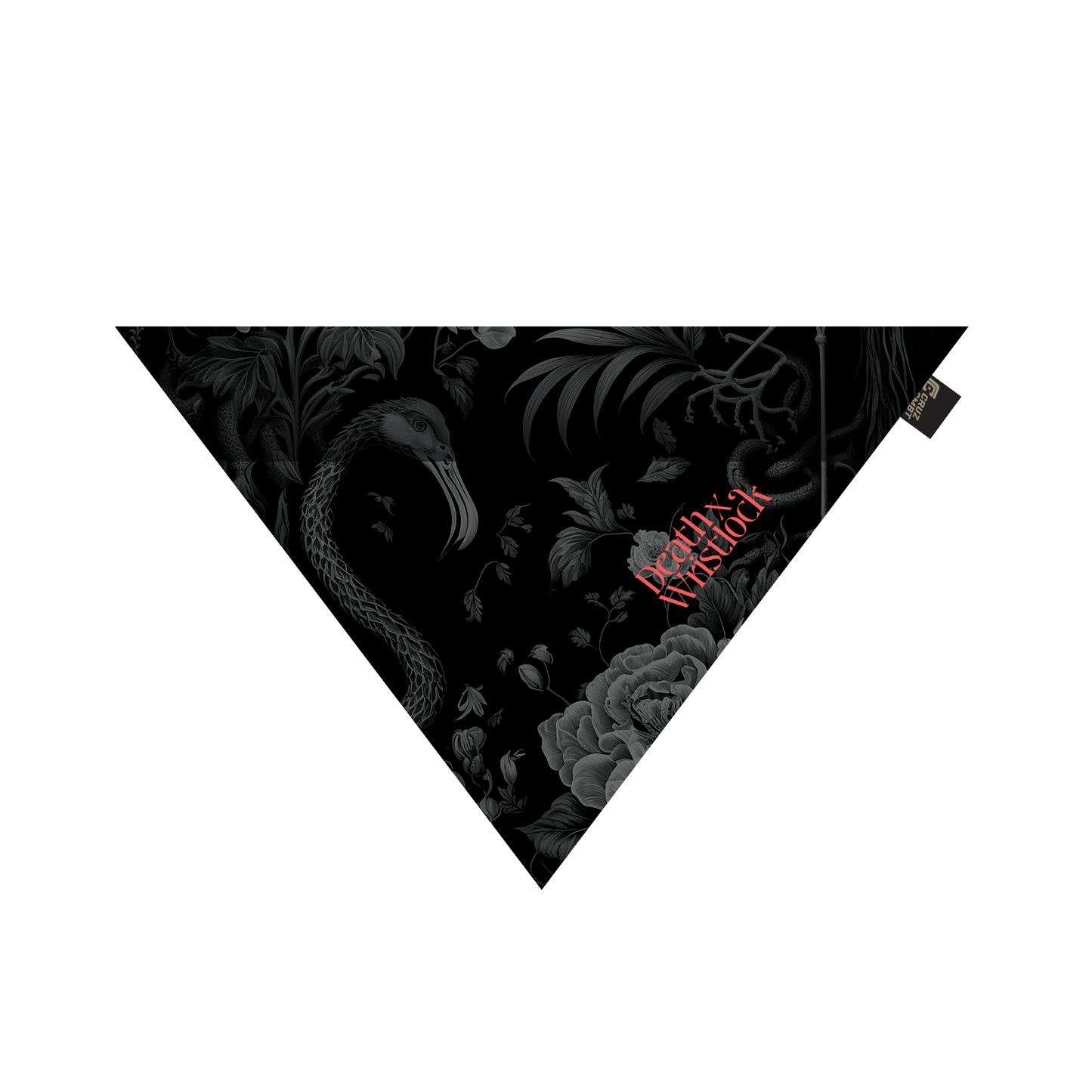 DxW: Diabolique dog bandana, black