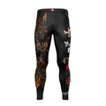 Dragons Martial Arts men's grappling tights Unity, black
