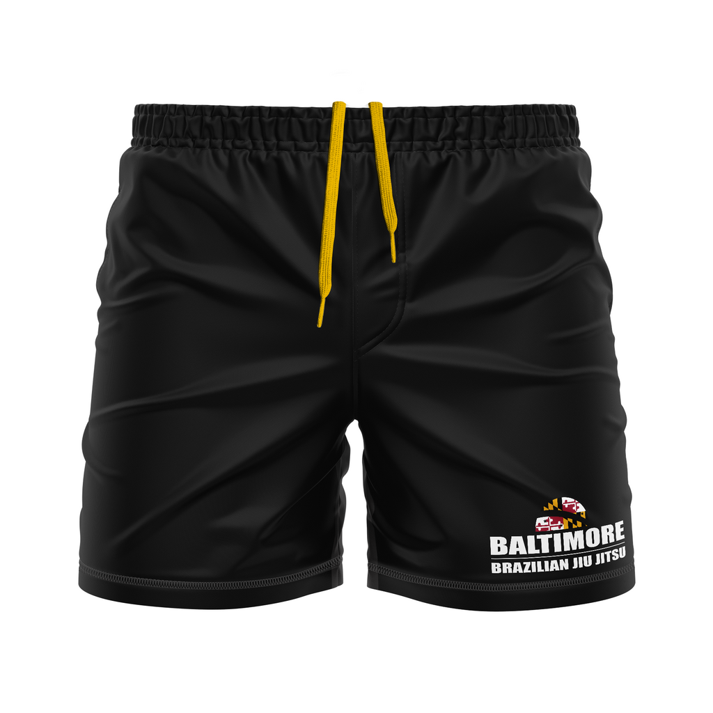 Baltimore BJJ men's FC shorts Flag, black