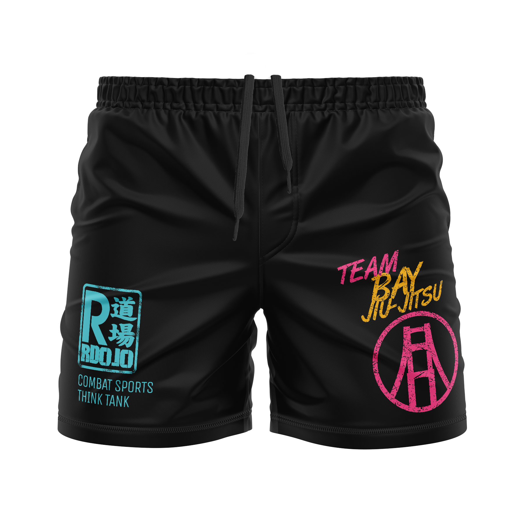 Bay Jiu Jitsu men's FC shorts S25 Comp Team, black