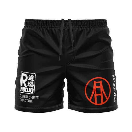 Bay Jiu-Jitsu FC Shorts Standard Issue, black