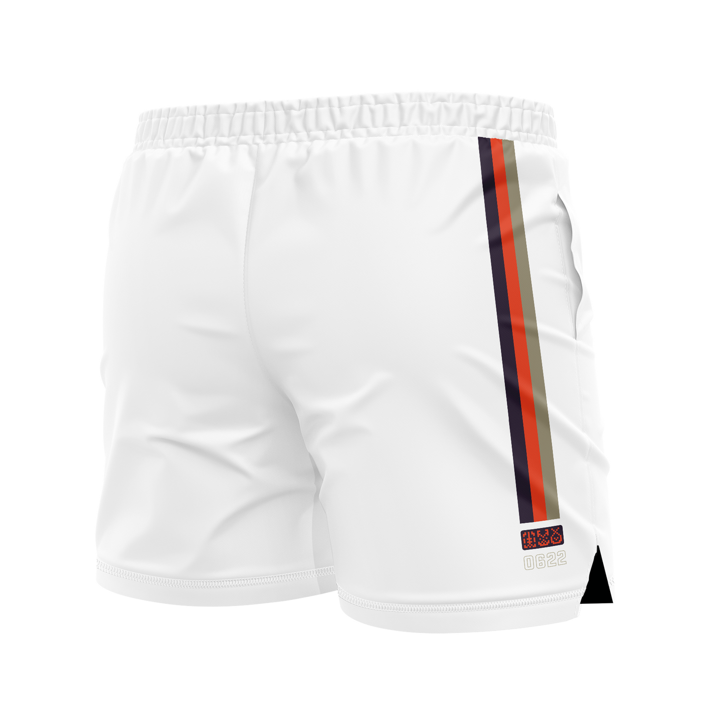 DxW: Dark Odyssey men's FC shorts, white