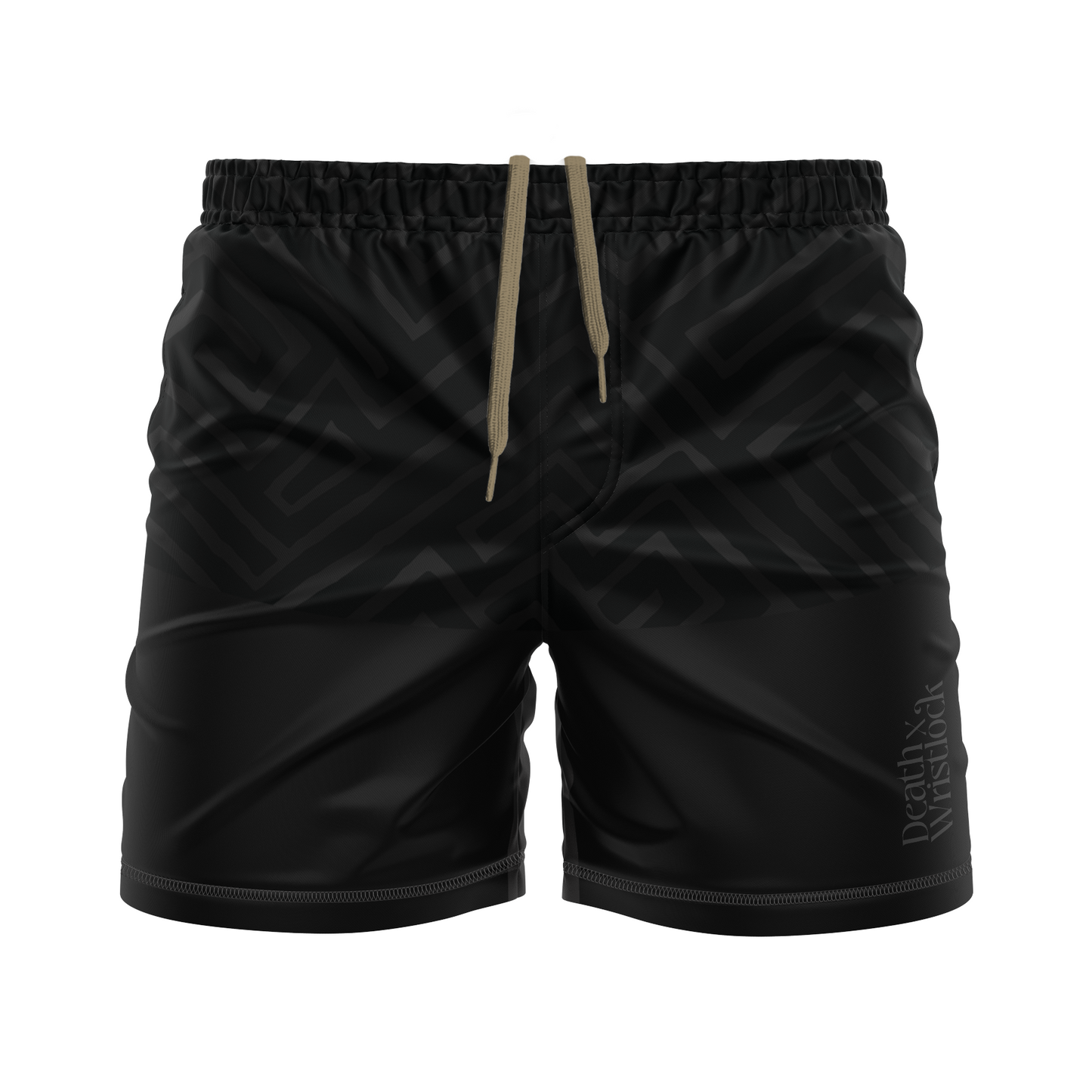 Death by Wristlock: Abyssus men's FC shorts, black