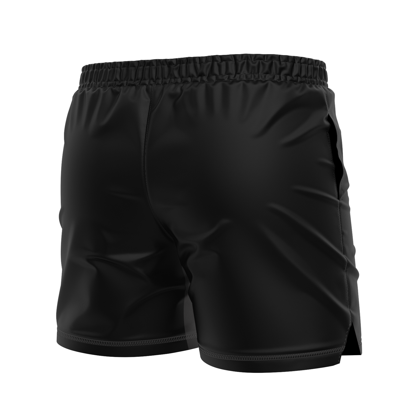 Death by Wristlock: Duck Ramen men's FC shorts, black