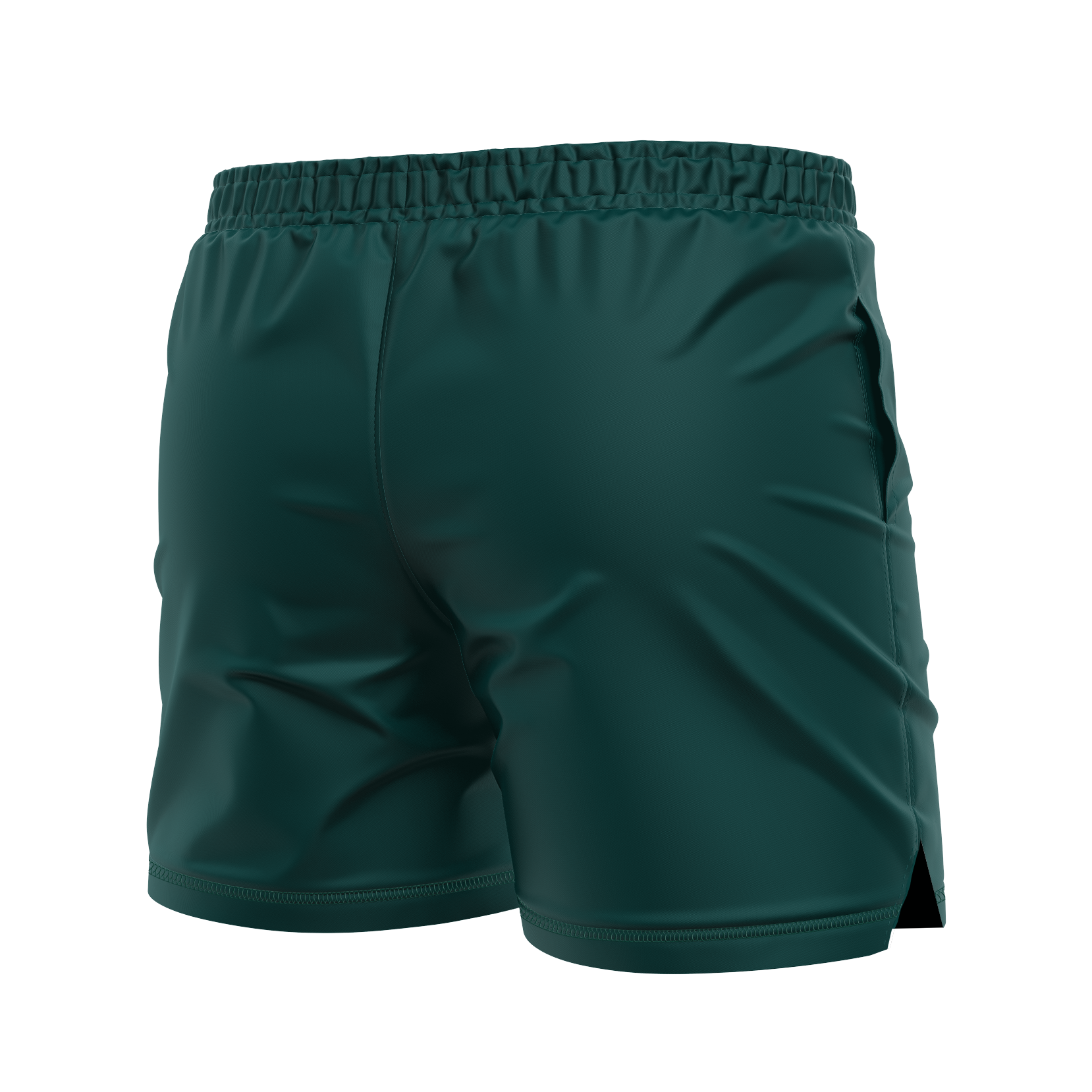 DxW: Duck Ramen men's FC shorts, deep teal