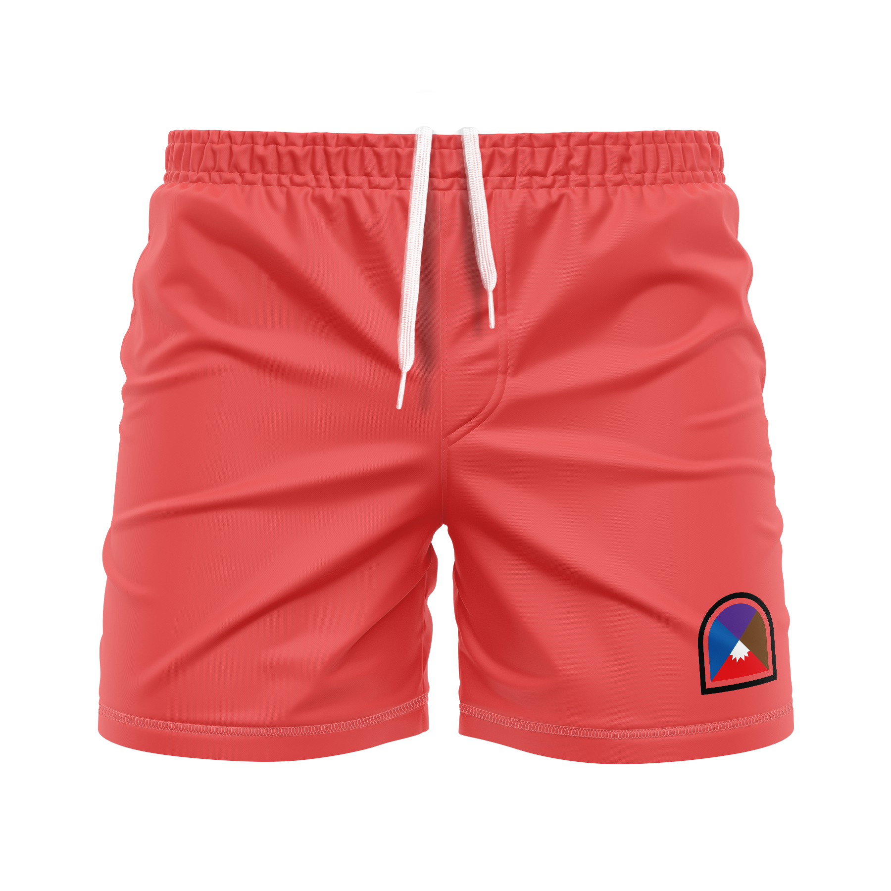 DxW: Kimura National Park men's FC shorts, coral