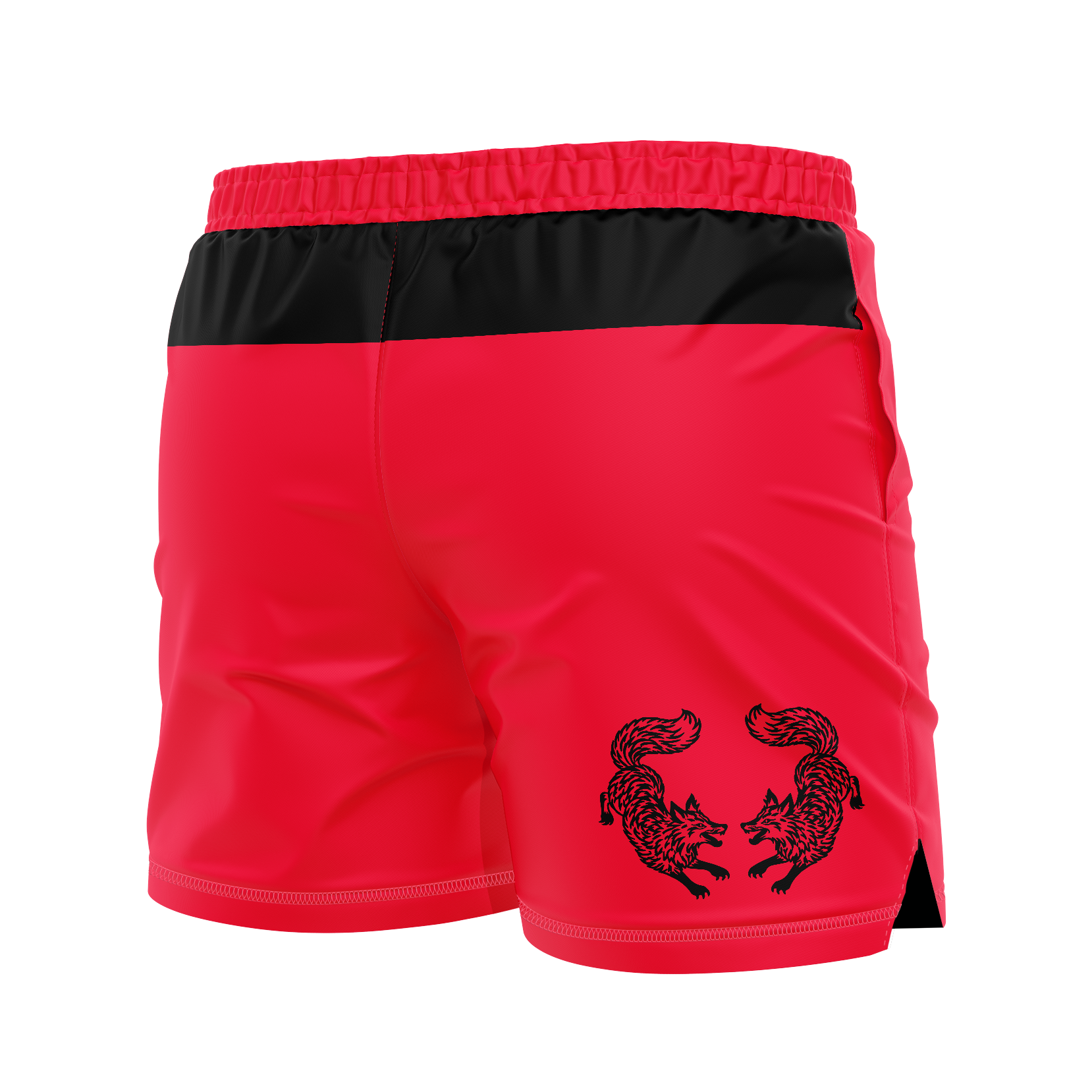 Fresh Coast Jiu Jitsu men's FC shorts Nocturnal, hot pink