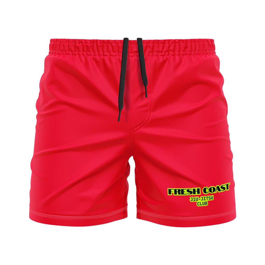 Fresh Coast Jiu Jitsu men's FC shorts Nocturnal, hot pink