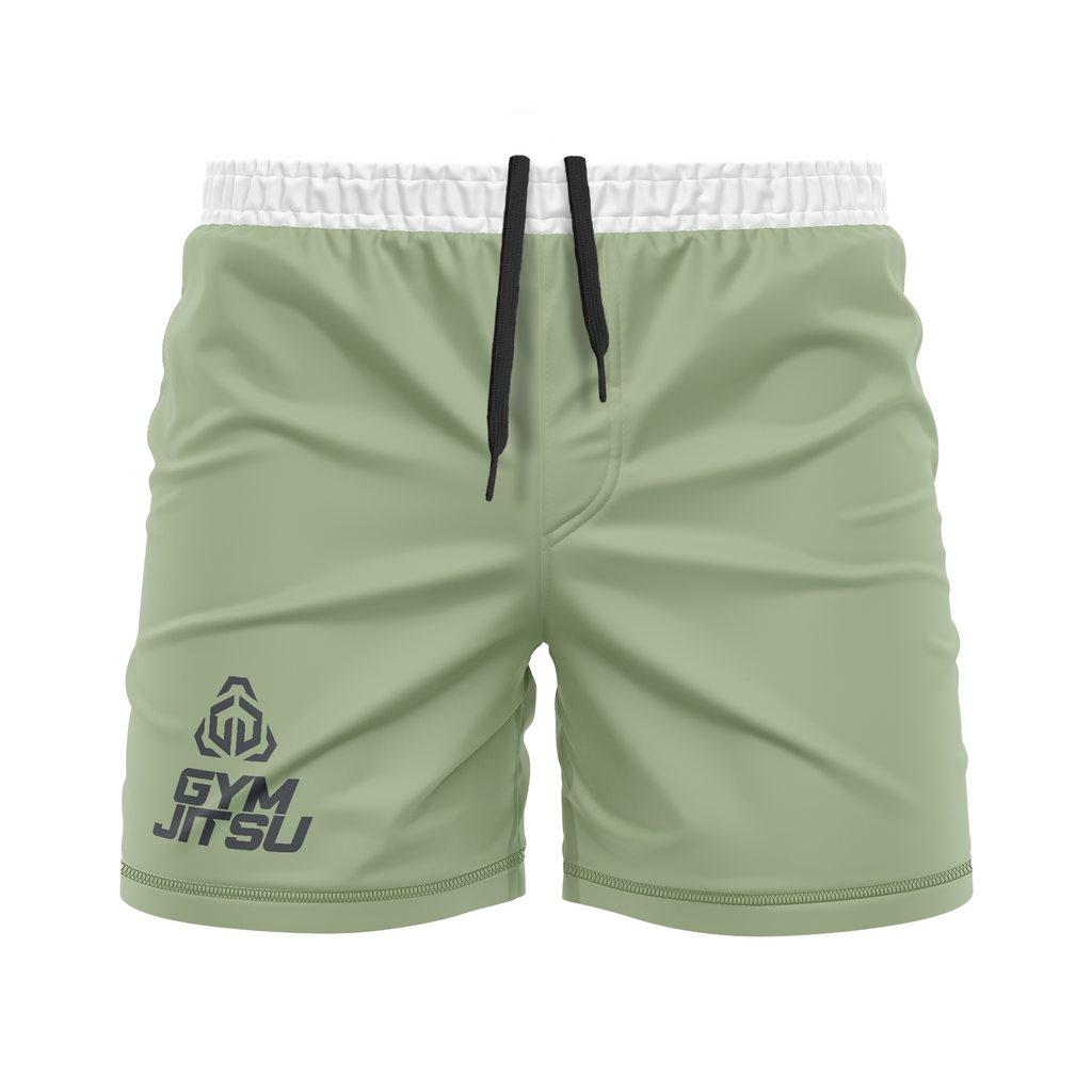 Gym Jitsu men's FC shorts Standard Issue, pale olive