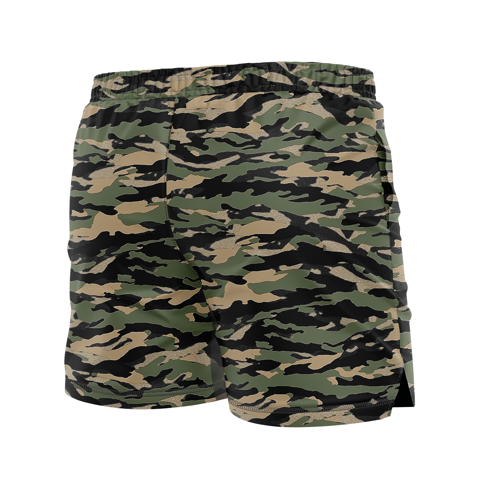 High Ground BJJ men's FC shorts El Tigre, green