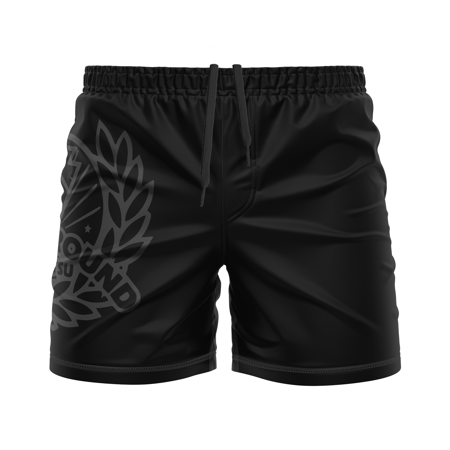 High Ground BJJ men's FC shorts Magnus, black