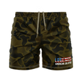 Legends BJJ Men's FC Shorts Patriot Duck Camo, Dark Olive