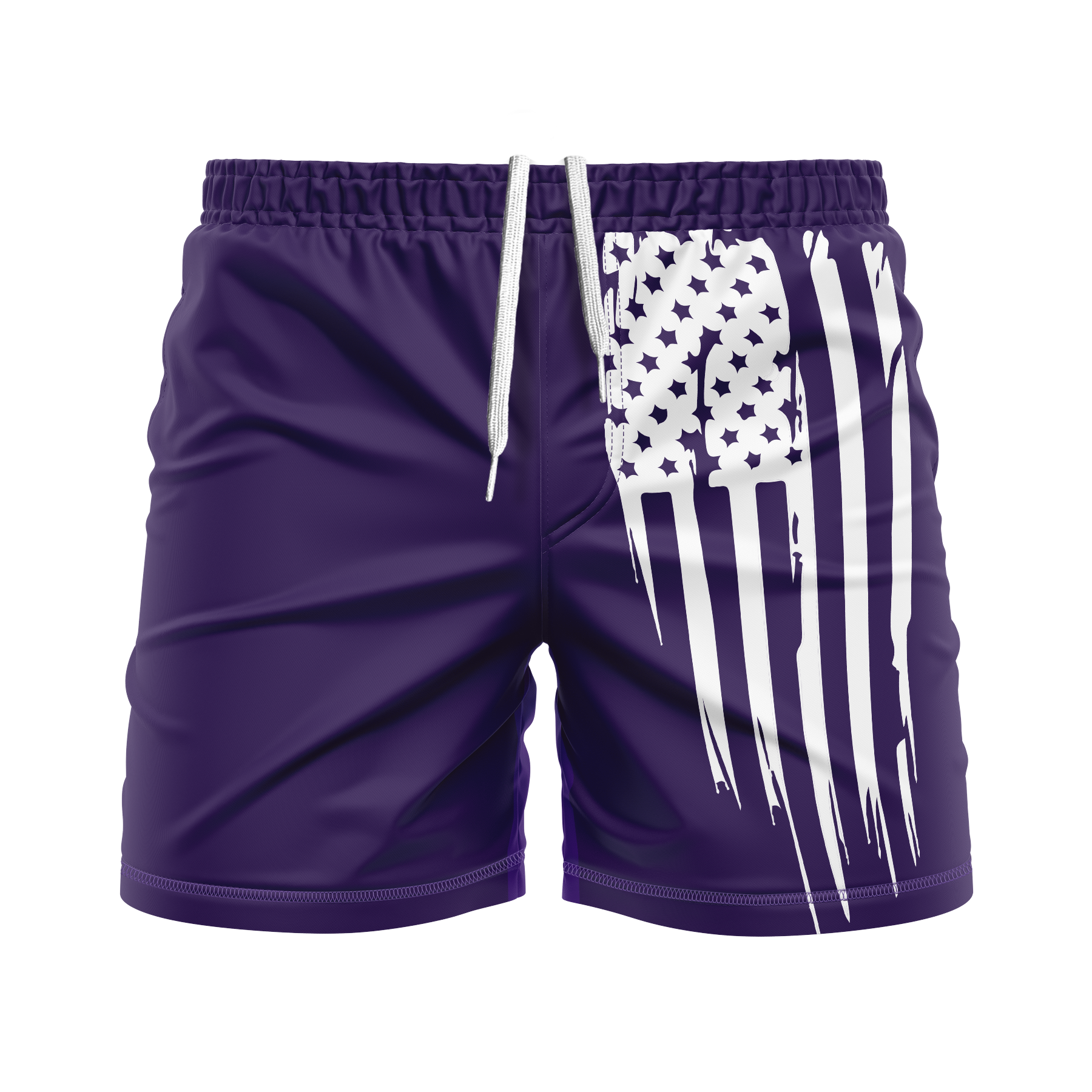 Lui Jiu Jitsu men's FC shorts Necessary Violence, deep purple