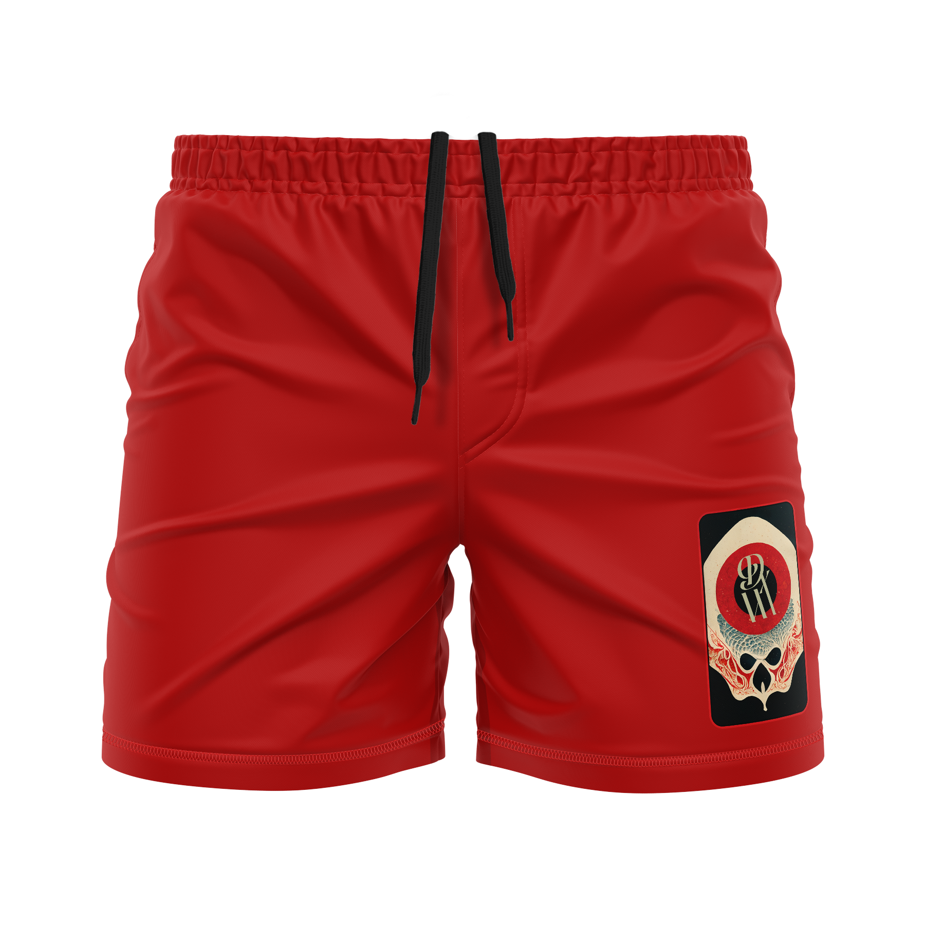 DxW: Ouroboros men's FC shorts, red