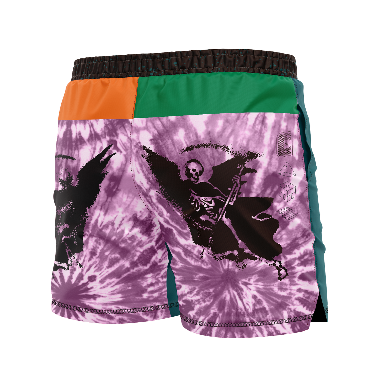 CCFC men's FC shorts Reaper Deluxe, teal multi