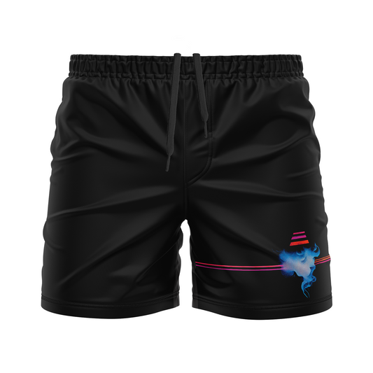 DxW: Space Reaper men's FC shorts, black