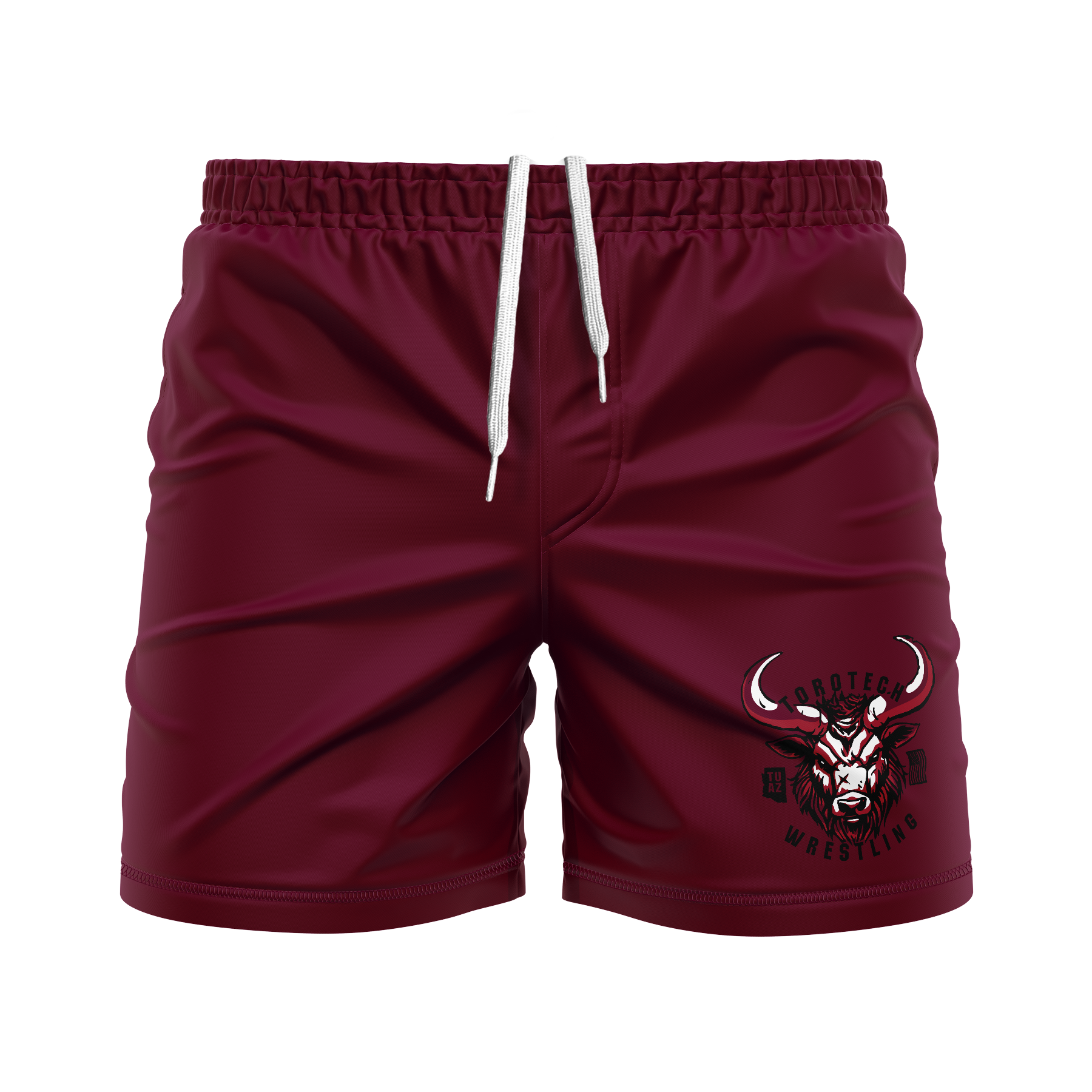 ToroTech men's FC shorts Bull, maroon