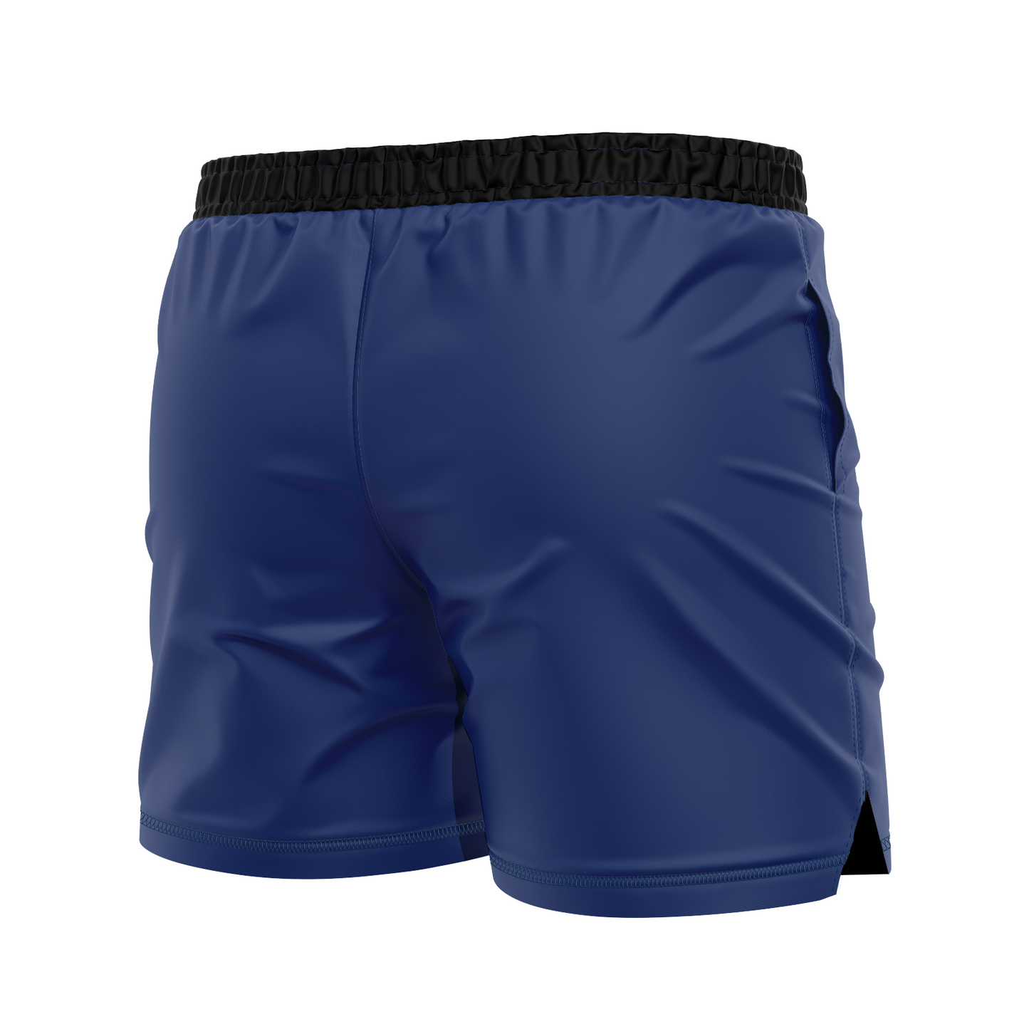 Tracker men's FC shorts, indigo / coral