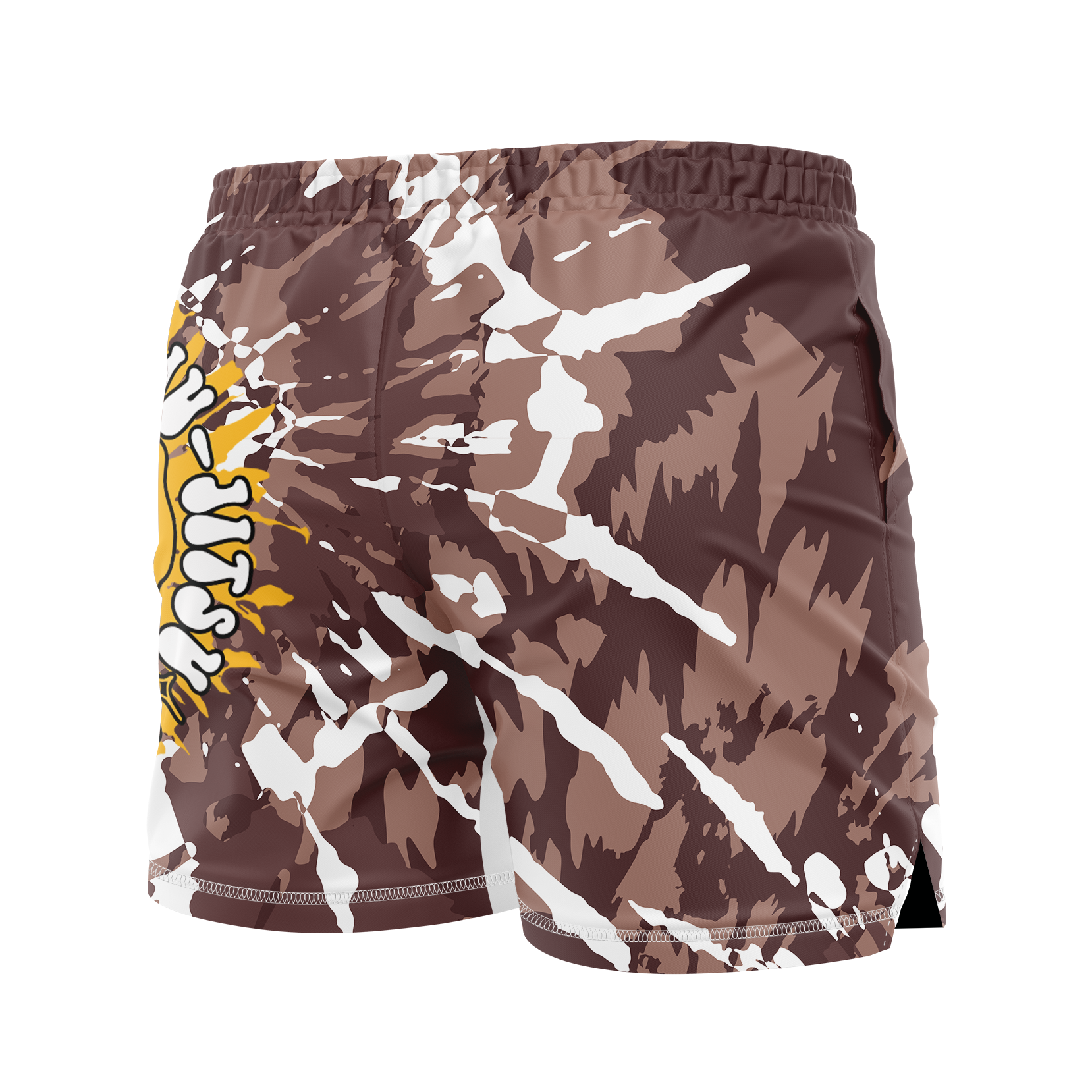 10P Tucson FC Shorts Drippy Hippie, brown