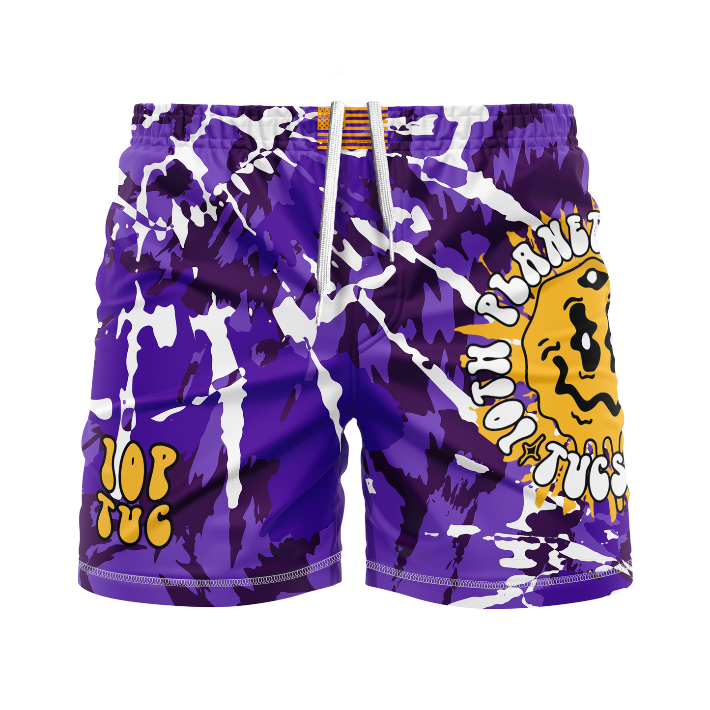 10P Tucson FC Shorts Drippy Hippie, purple