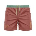 Base Collection men's FC shorts, rust multi