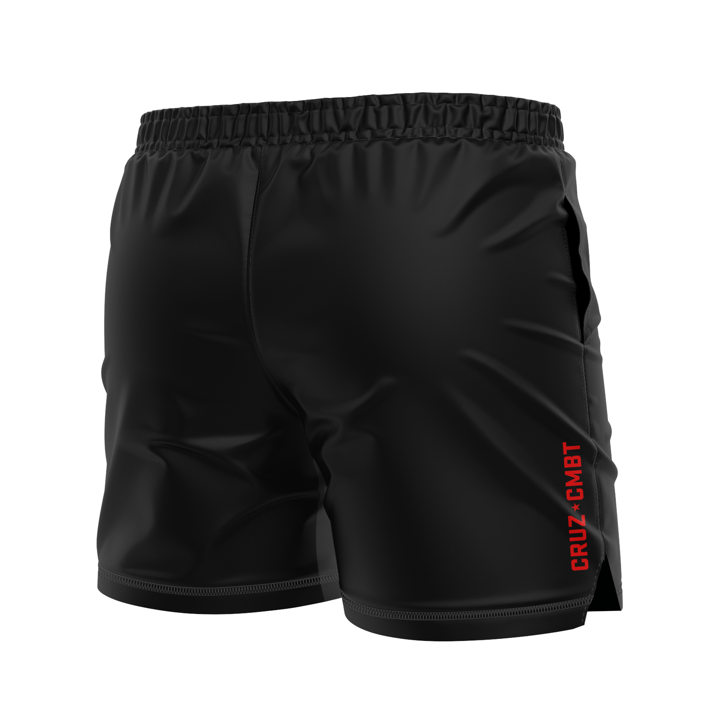 Base Collection men's FC shorts, black and red
