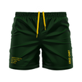 Base Collection men's FC shorts, hunter green/athl.gold