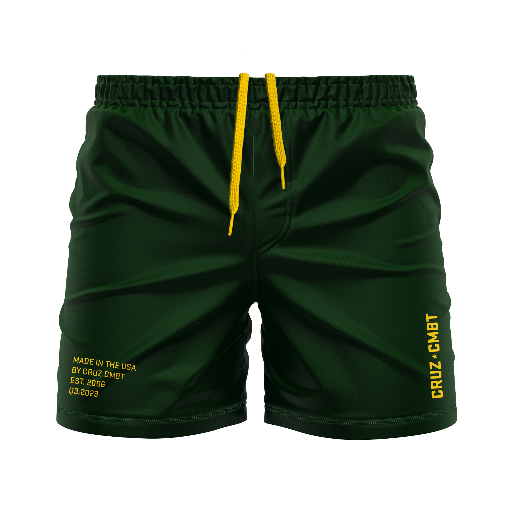 Base Collection men's FC shorts, hunter green/athl.gold