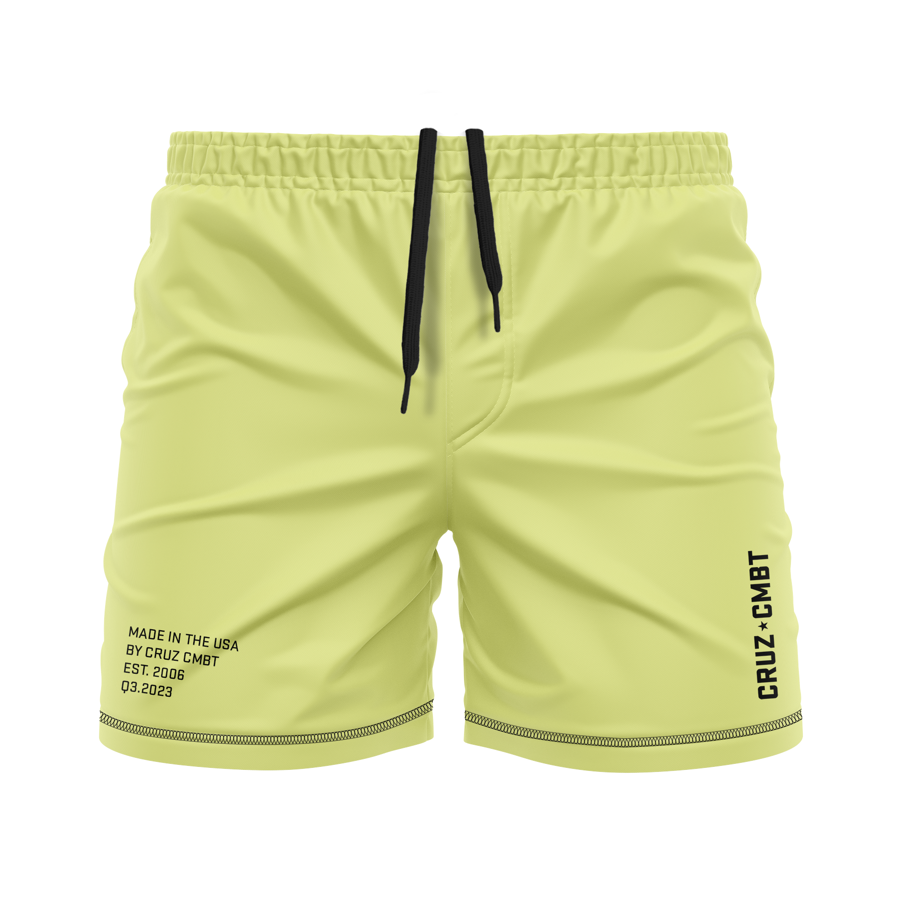 Base Collection men's FC shorts, limoncello