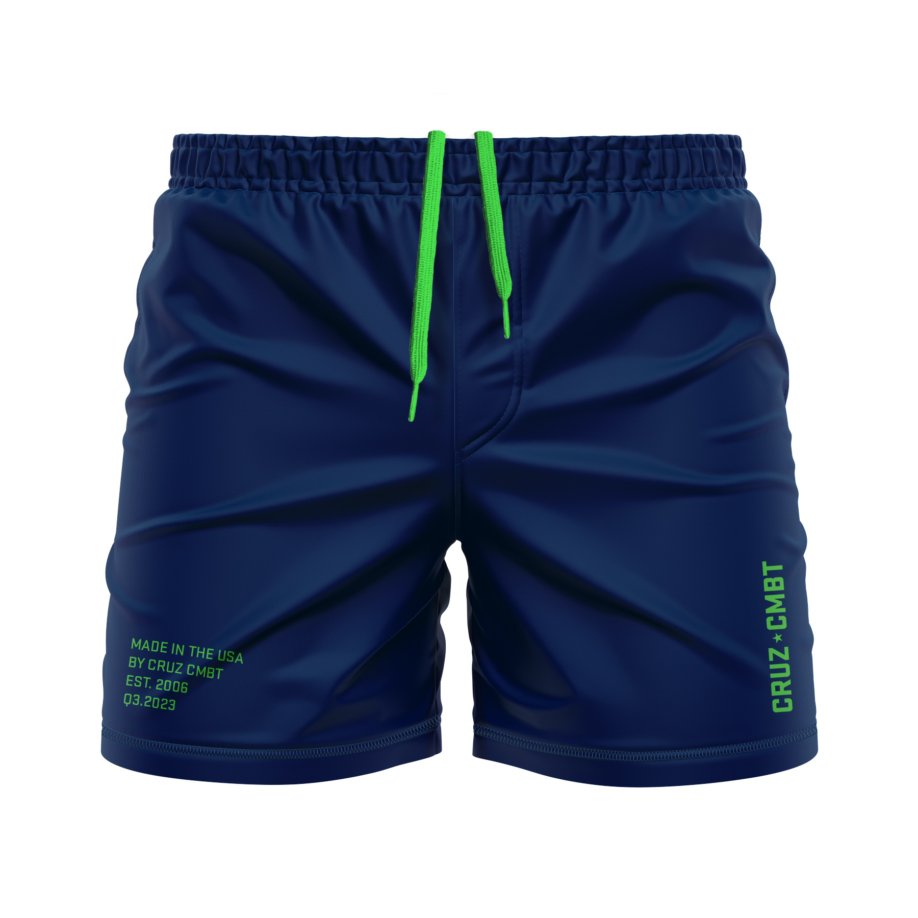 Base Collection men's FC shorts, light navy/green