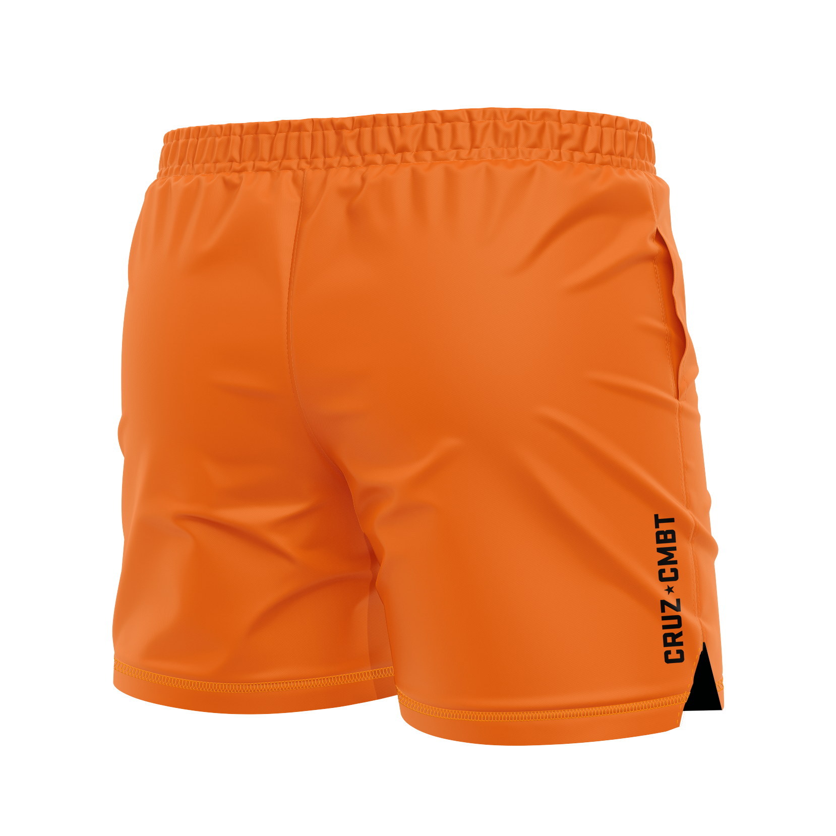 Base Collection men's FC shorts, orange/black