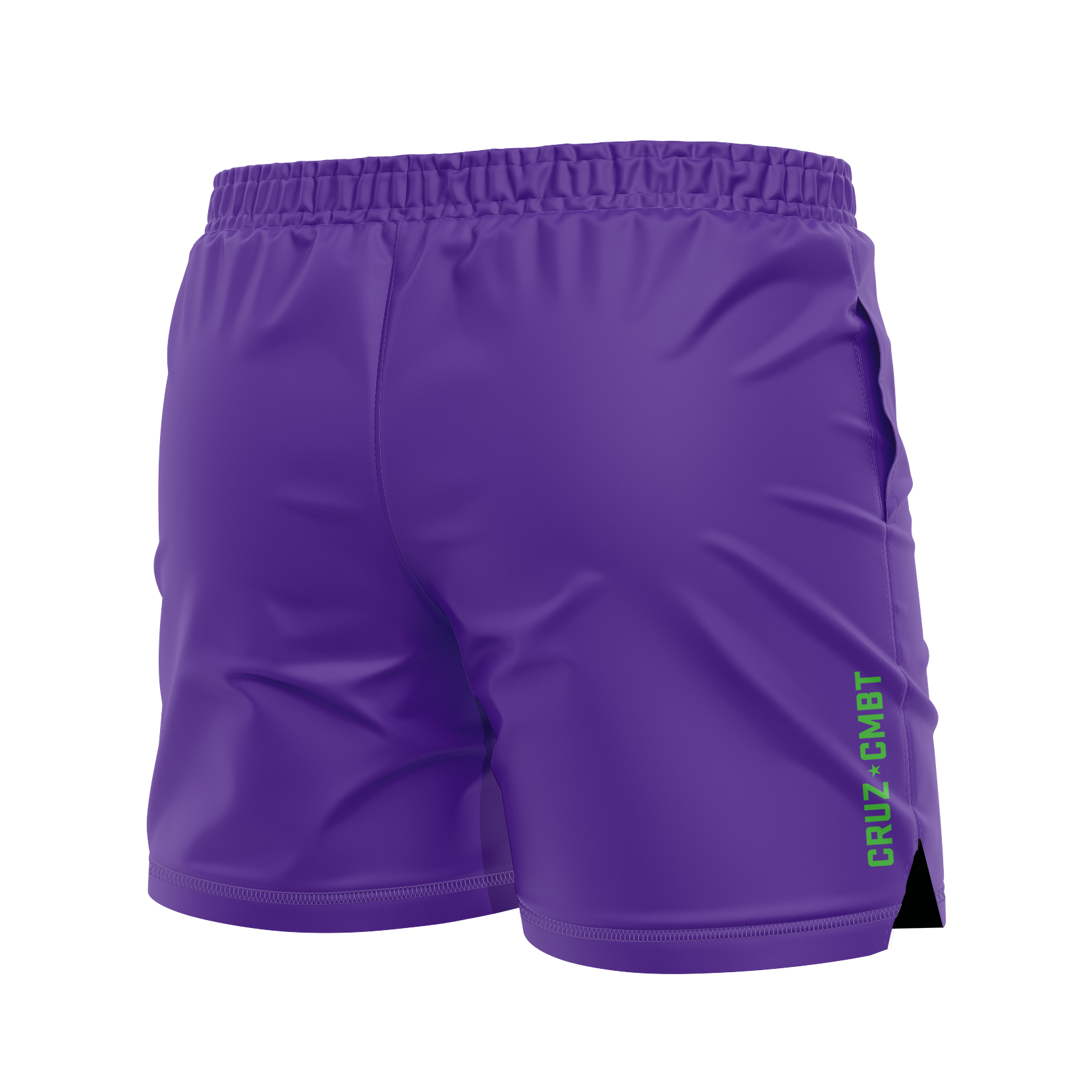 Base Collection men's FC shorts, purple/green