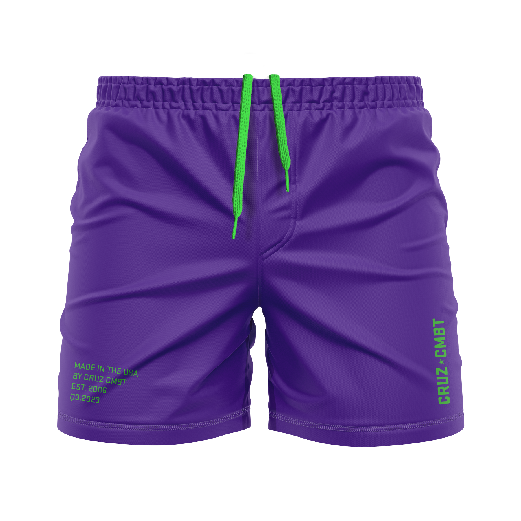 Base Collection men's FC shorts, purple/green