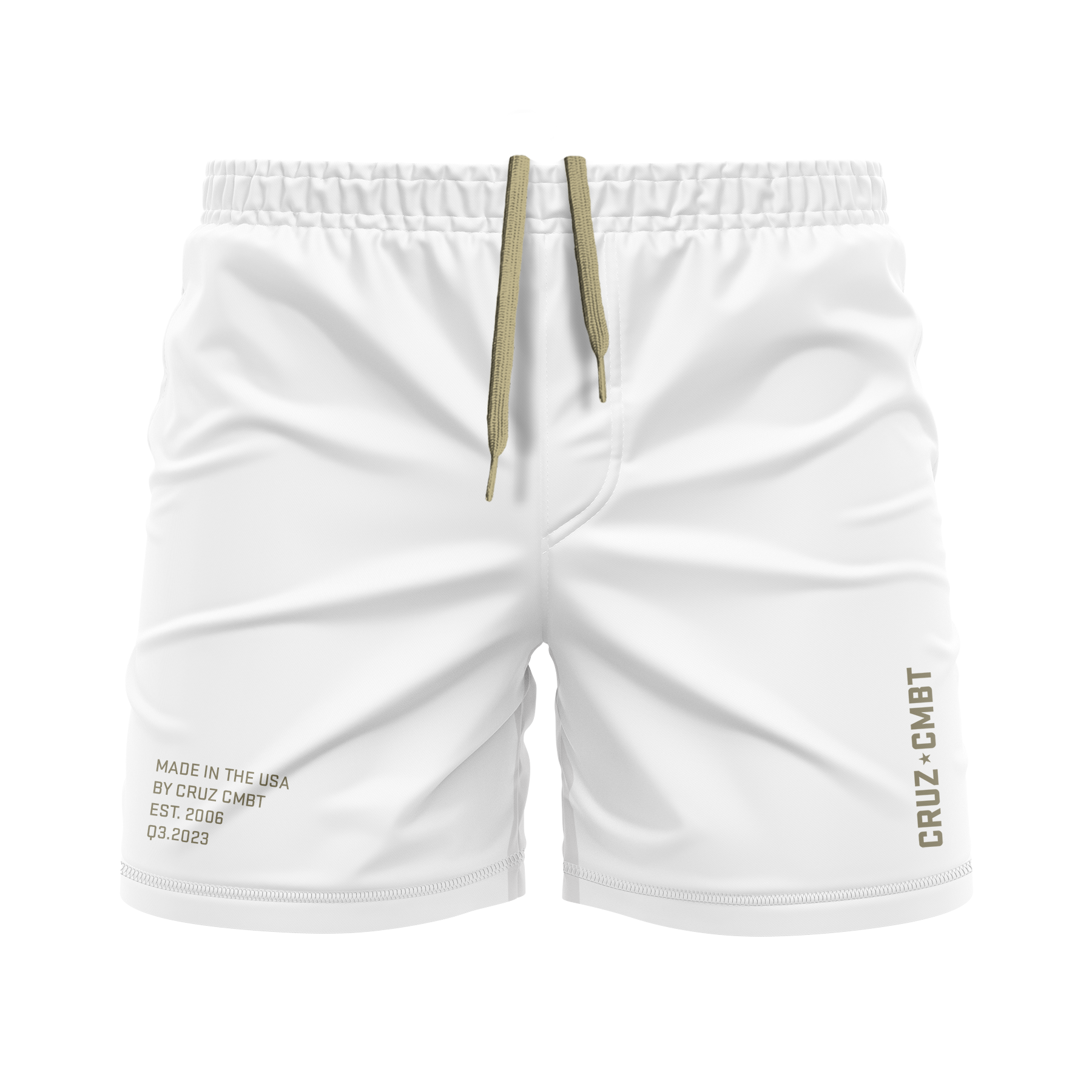 Base Collection men's FC shorts, white/gold
