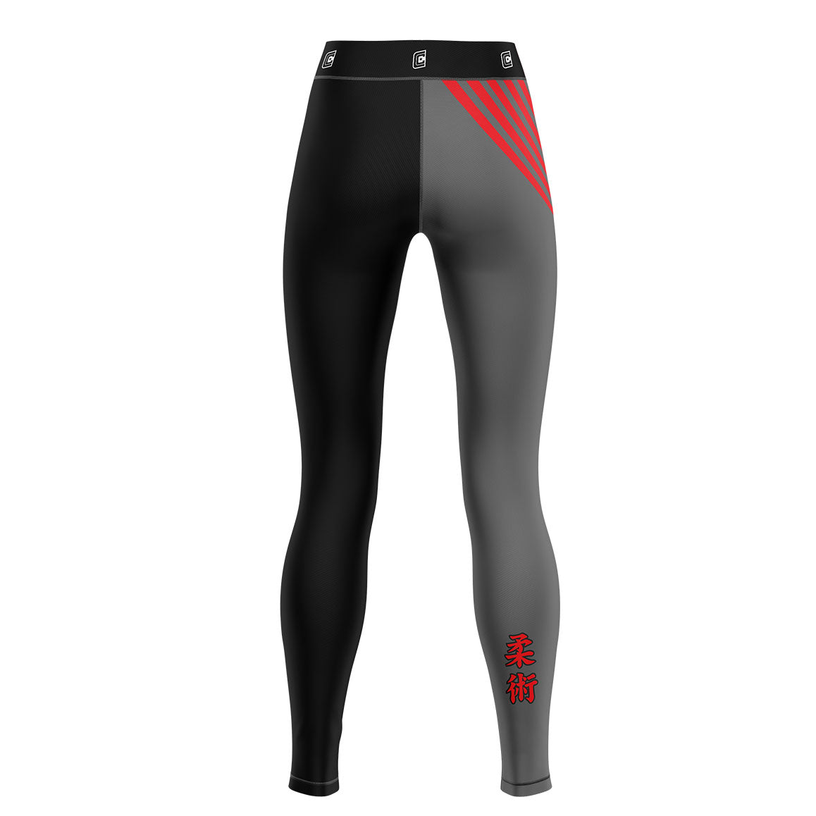 Vasquez Academy women's grappling tights Standard Issue, black