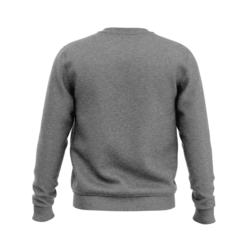 Double C's 50/50 crew sweatshirt, athl. grey