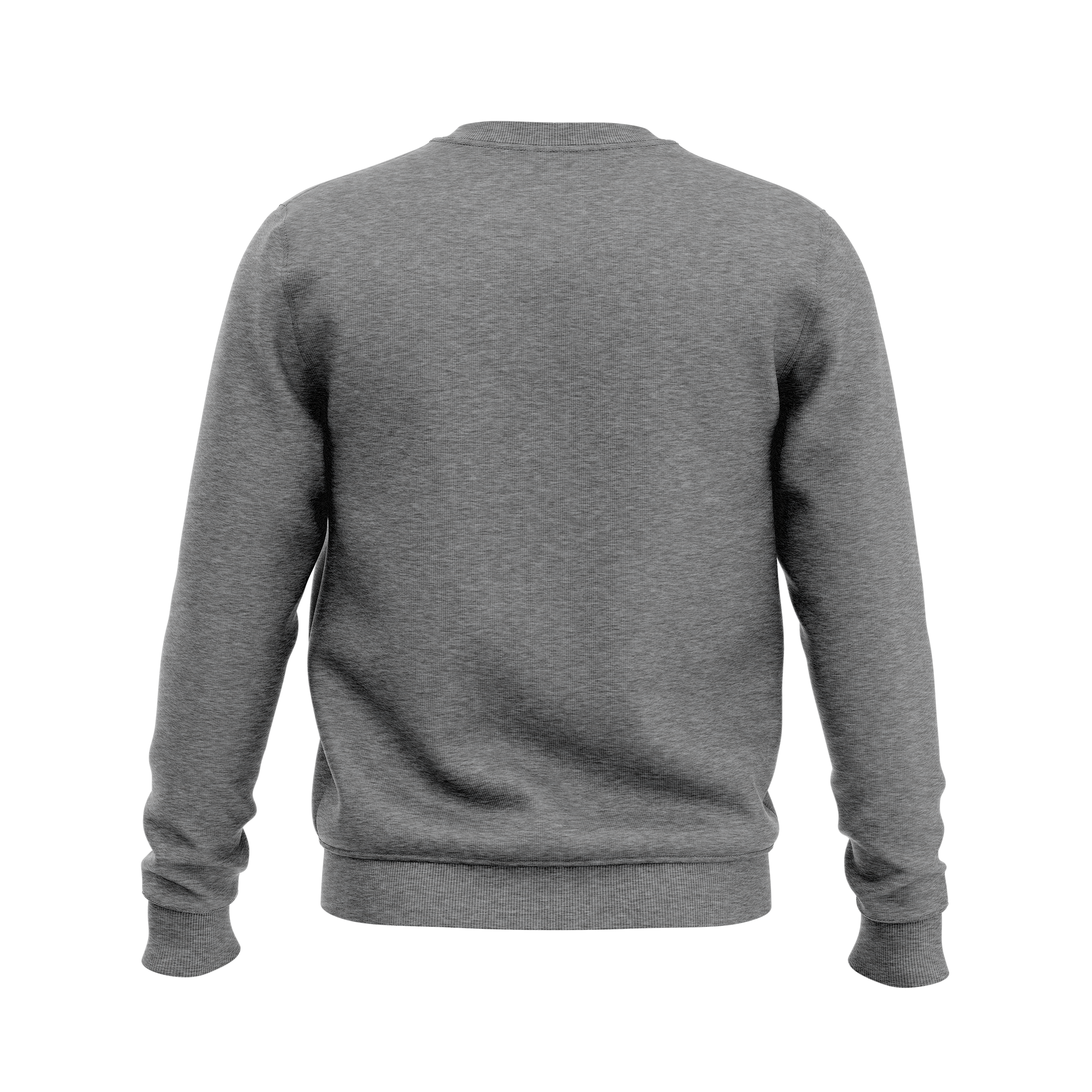 Double C's 50/50 crew sweatshirt, athl. grey