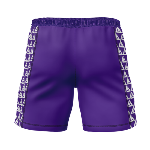 Baltimore BJJ men's fight shorts Ranked, purple – CRUZ CMBT