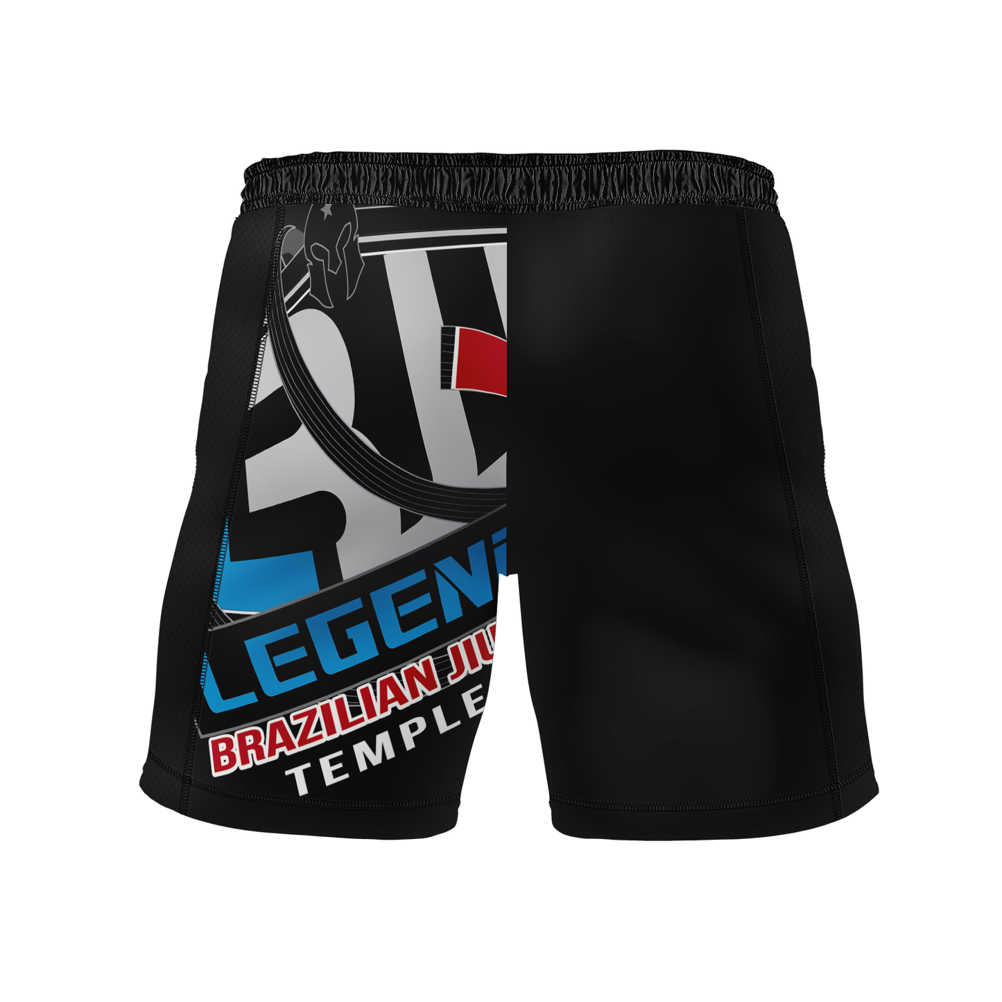 Legends BJJ men's fight shorts Standard Issue, black