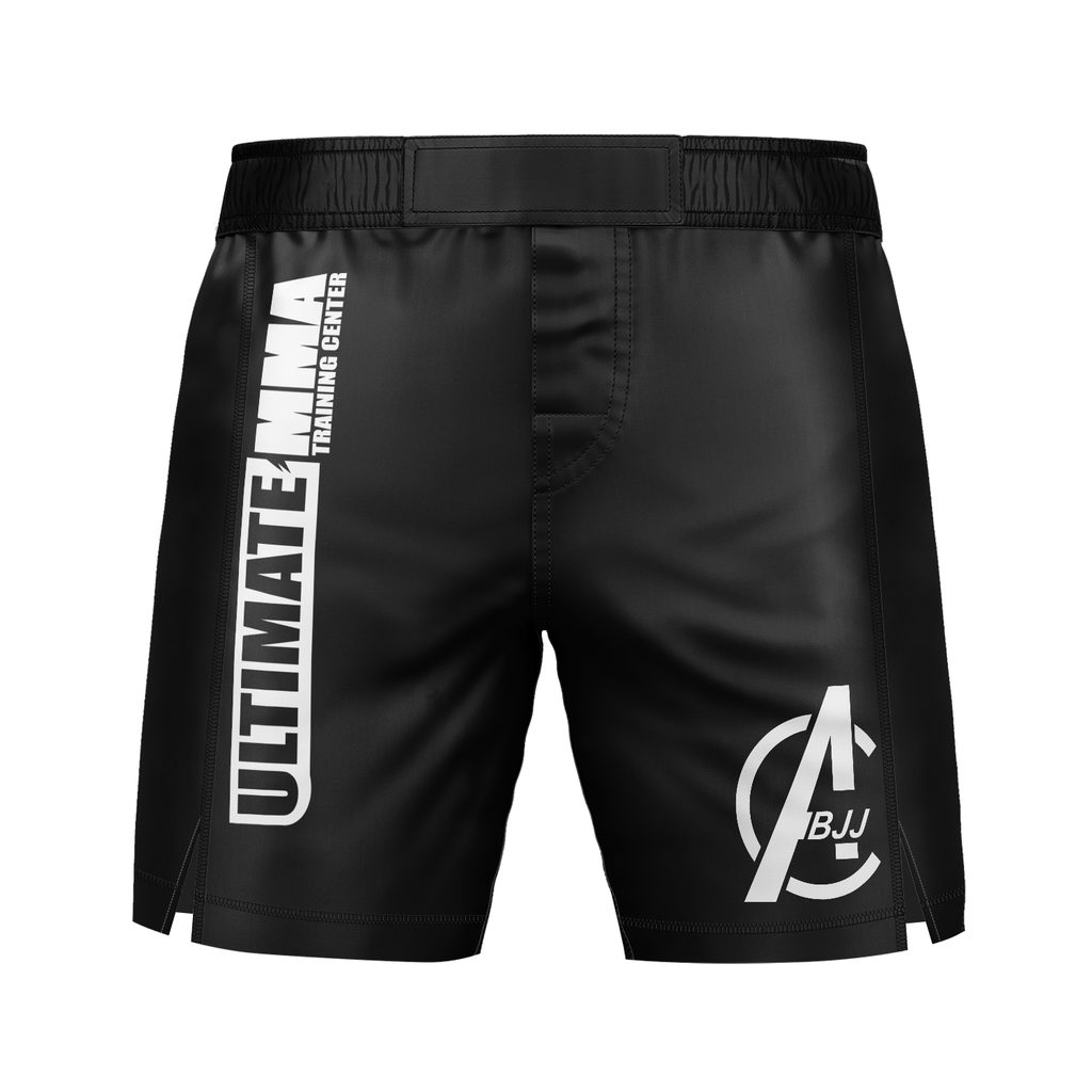 Ultimate MMA men's fight shorts Standard Issue, black