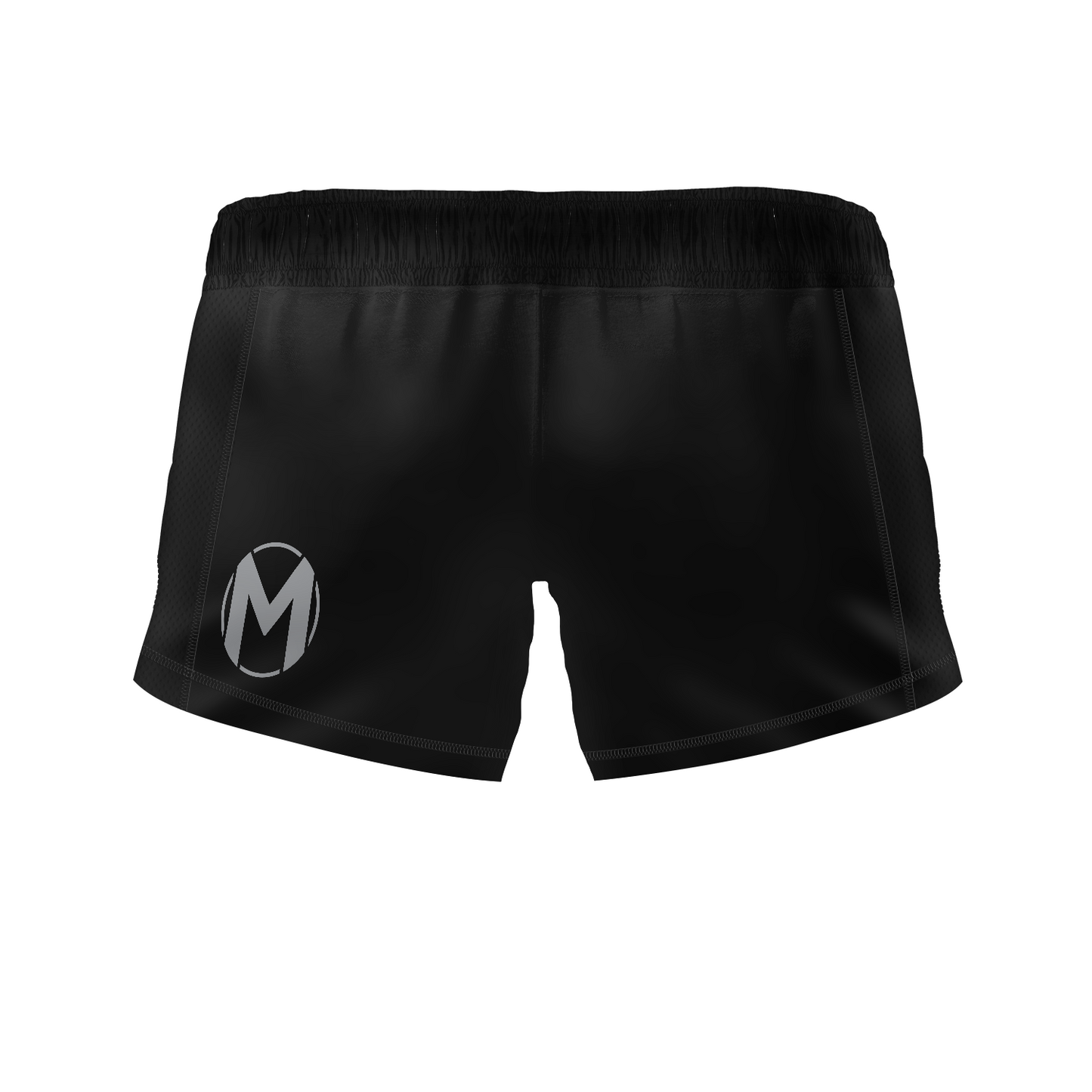 Magness Jiu JItsu women's low-rise fight shorts Standard Issue, black