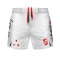 Apex Grappling men's fight shorts FC23, white