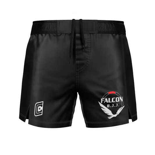 Falcon BJJ men's fight shorts Standard Issue, black