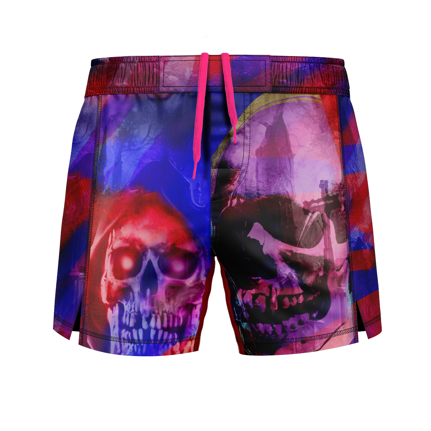 Garry Tonon men's fight shorts Stoic Sorbet, pink / purple / blue