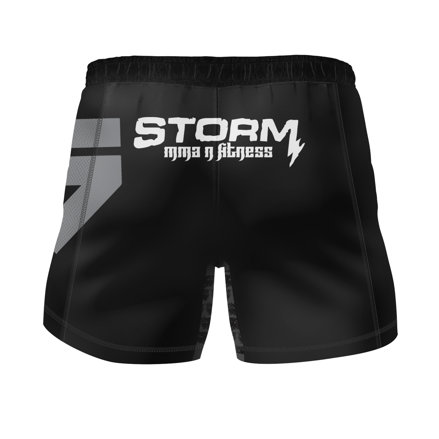 Storm men's fight shorts Standard Issue, black