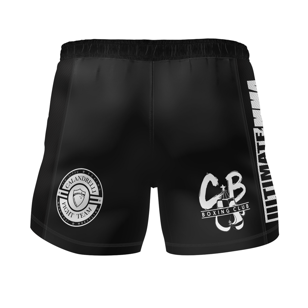 Ultimate MMA men's fight shorts Kanji, black
