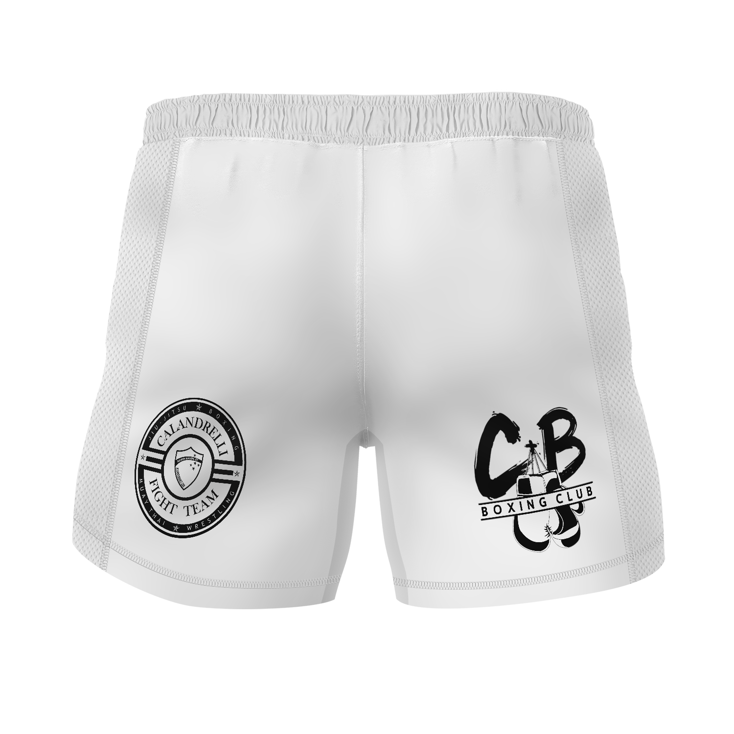 Ultimate MMA men's fight shorts S25, white